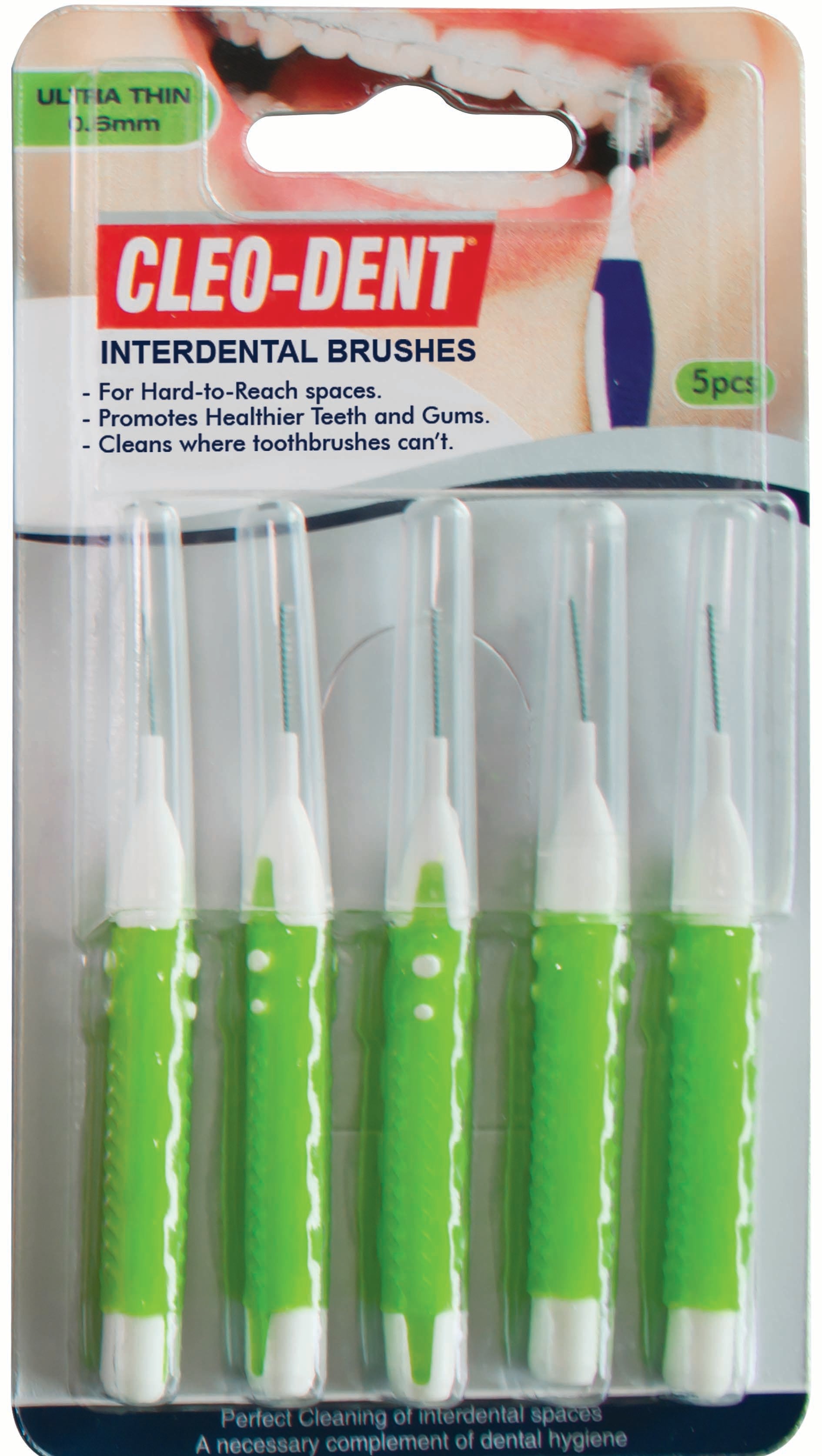 CLEO DENT INTERDENTAL BRUSH 0.6 mm ultra thin