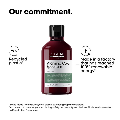 Vitamino Color Spectrum Green Shampoo 300ml