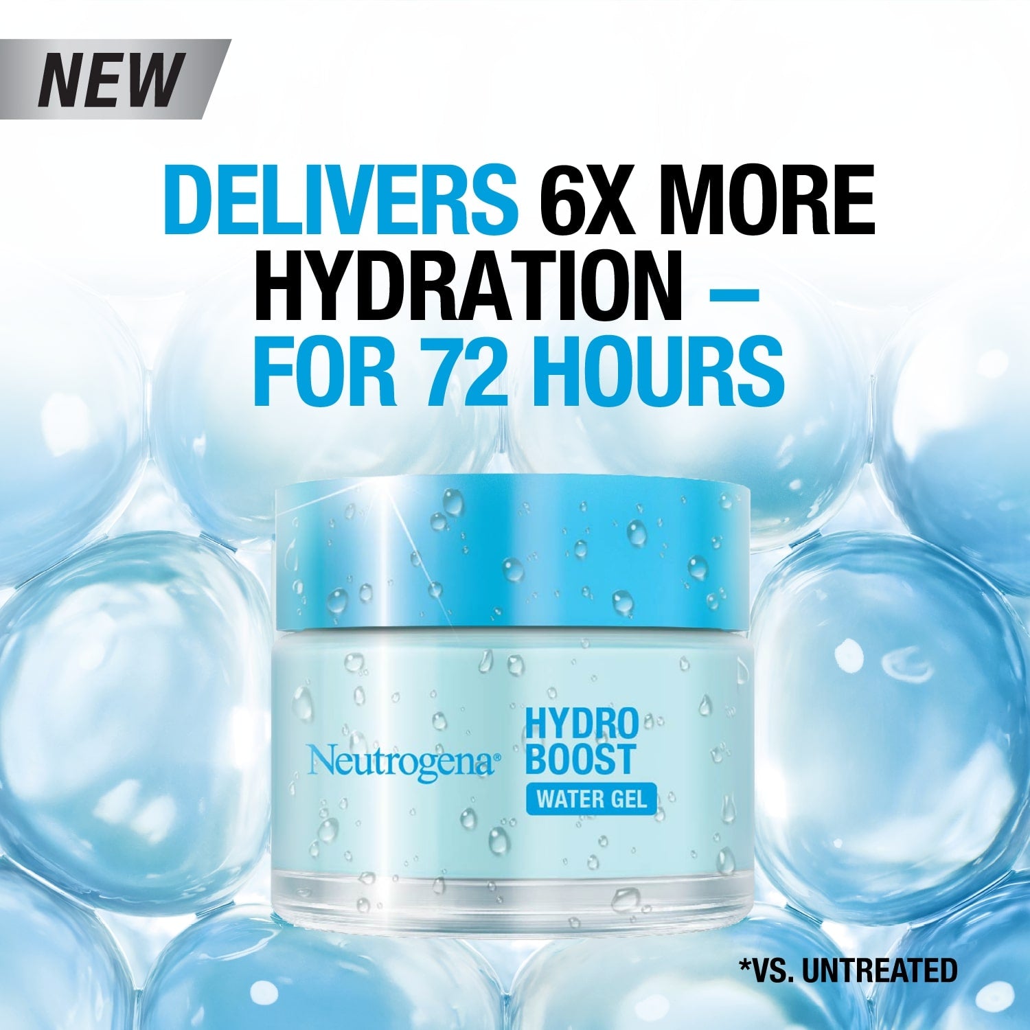 Neutrogena Hydroboost Water Gel Face Moisturizer  Normal to Combination Skin. For dehydrated, dull and tired-looking skin. Instantly delivers intense hydration, 50ml