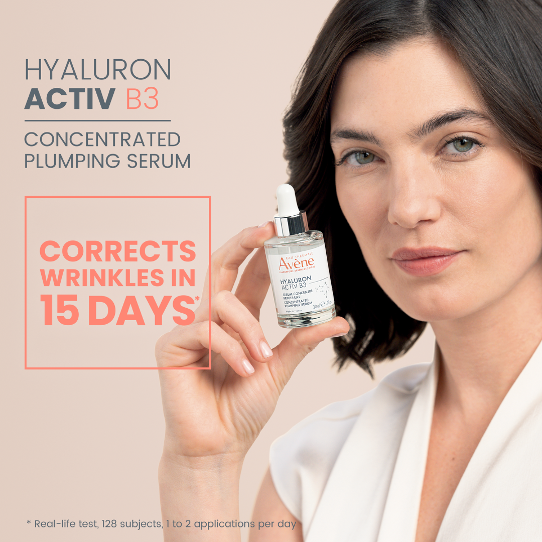 Buy Avène Hyaluron Activ B3 concentrated plumping serum & get a FREE 10ml serum | Plumping Duo