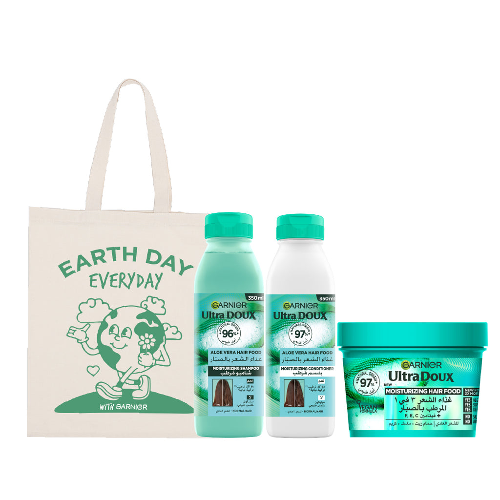 15% OFF Garnier Buy Any Hair Food Shampoo + Any Hair Conditioner + Any Hair Food Jar + Tote bag