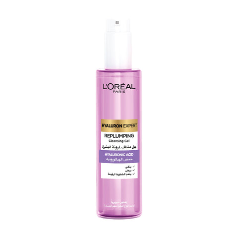 Hyaluron Expert, Replumping Cleansing Gel Wash with Hyaluronic Acid