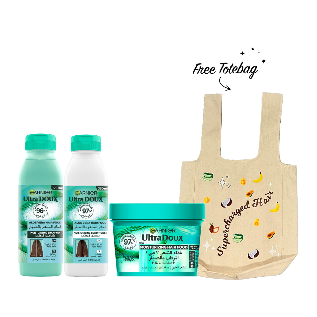 Buy Any Hair Food Shampoo + Any Hair Conditioner + Any Hair Food Jar Get Tote Bag