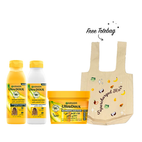 Buy Any Hair Food Shampoo + Any Hair Conditioner + Any Hair Food Jar Get Tote Bag