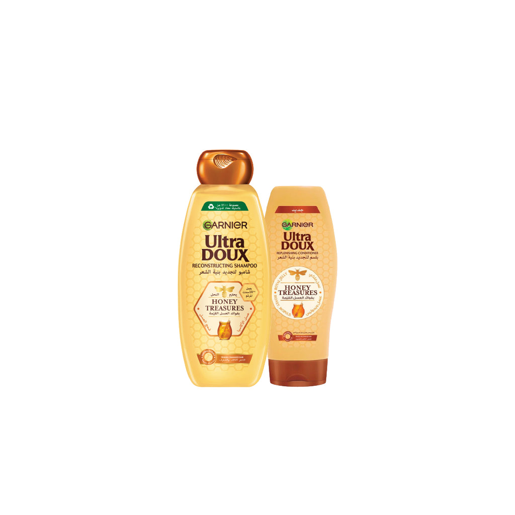 15% OFF Ultra Doux Honey Treasures Shampoo 400ML + Ultra Doux Honey Treasures Conditioner 200ML