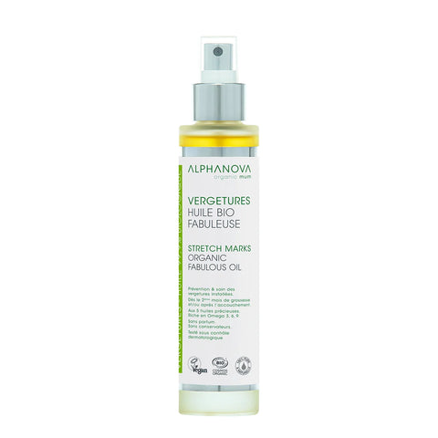 ALPHANOVA FABULOUS ORGANIC STRETCH MARK OIL 100ML