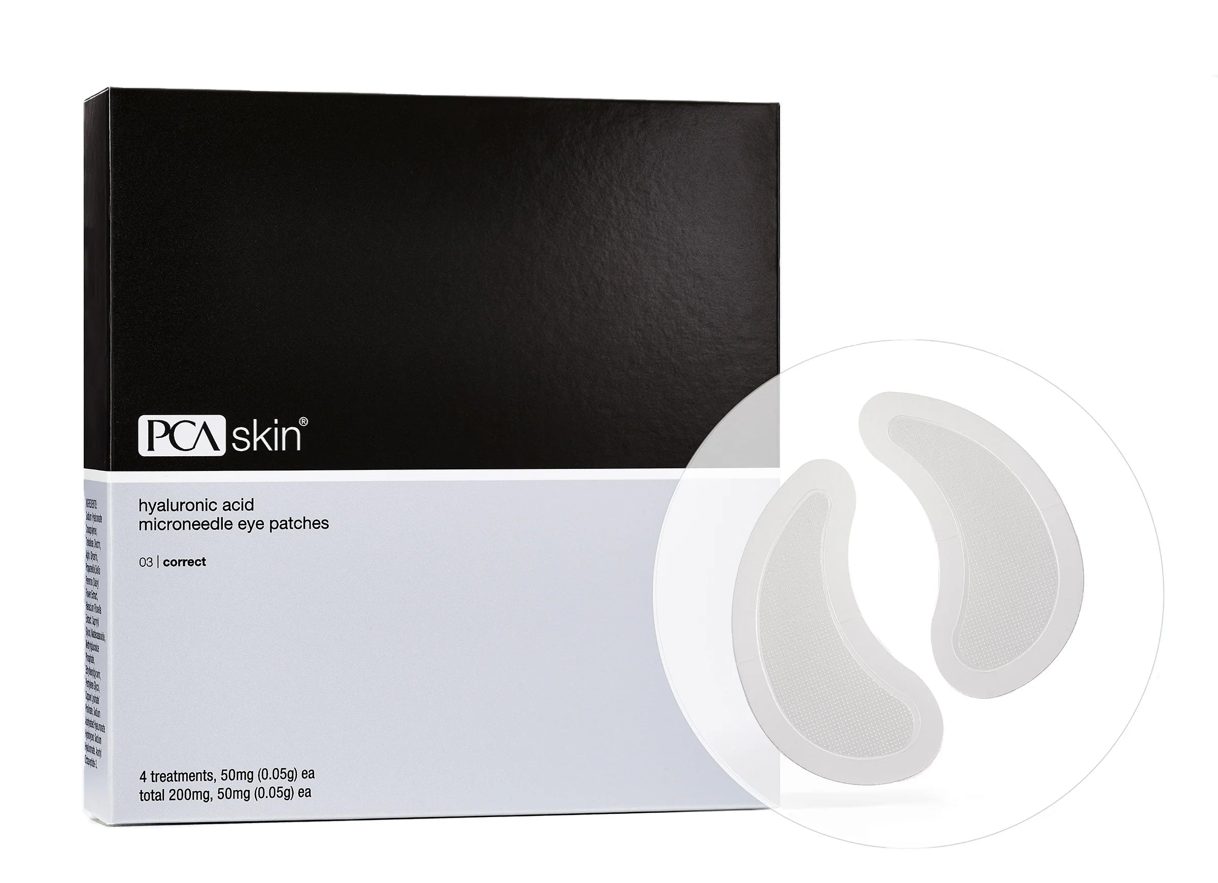 PCA Skin Microneeddle eyepatches