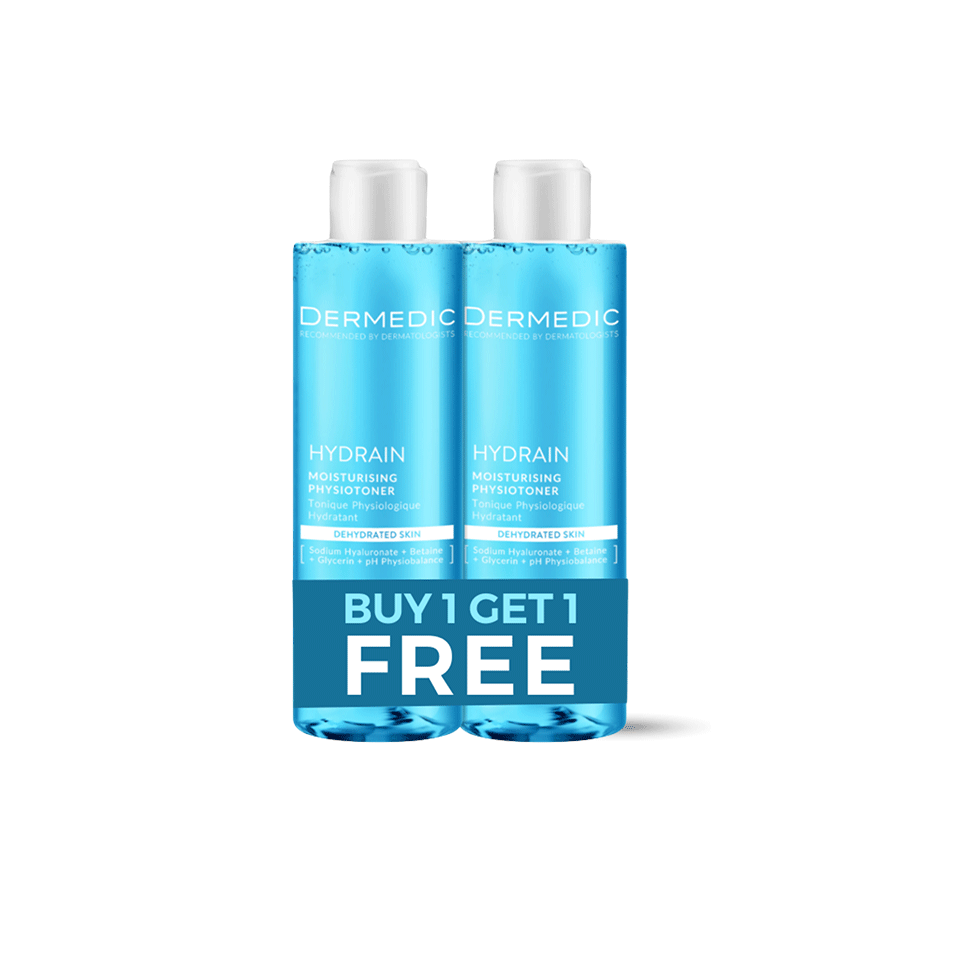 BUY Dermedic Hydrain Moisturizing Physiotoner Get 1 FREE