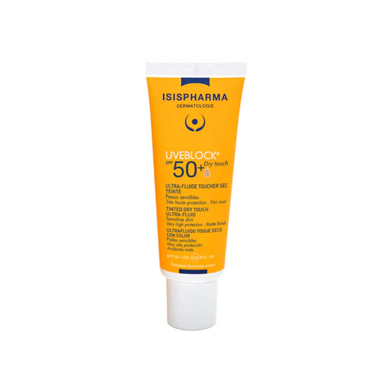 Uveblock Spf50+ Dry Touch Medium Tinted 40Ml
