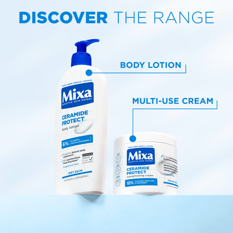 Mixa Ceramide Protect Body Lotion - For Dry, Very Dry and Sensitive Skin