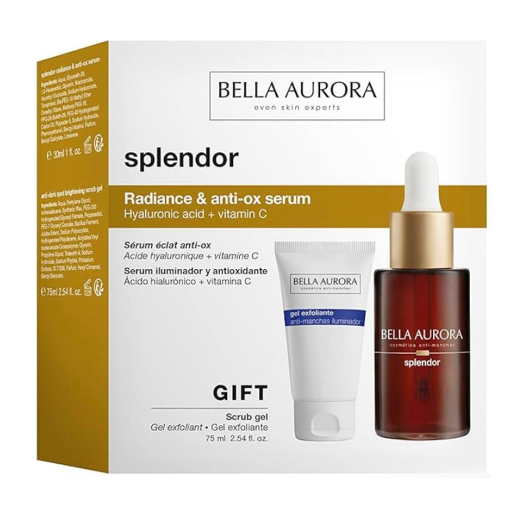 PACK ANTI-AGE SPLENDOR DROPPER + FREE SCRUB GEL