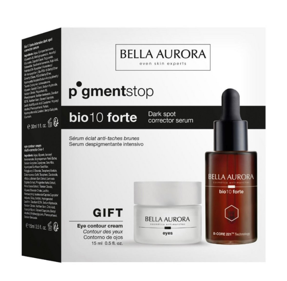 PACK ANTI-DARK SPOTS BIO10 SERUM + FREE EYES COUNTOUR