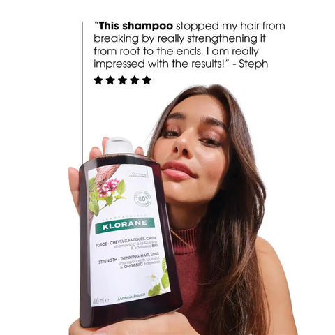 Shampoo with Quinine and B vitamins