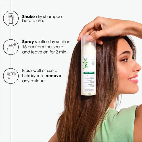 Dry Shampoo with Oat Milk - Natural Tint 150ML