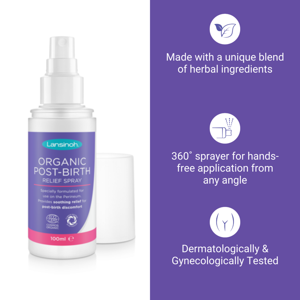 LANSINOH ORGANIC POST-BIRTH RELIEF SPR 100