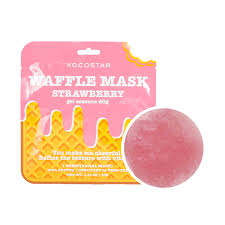 Waffle Mask Strawberry
