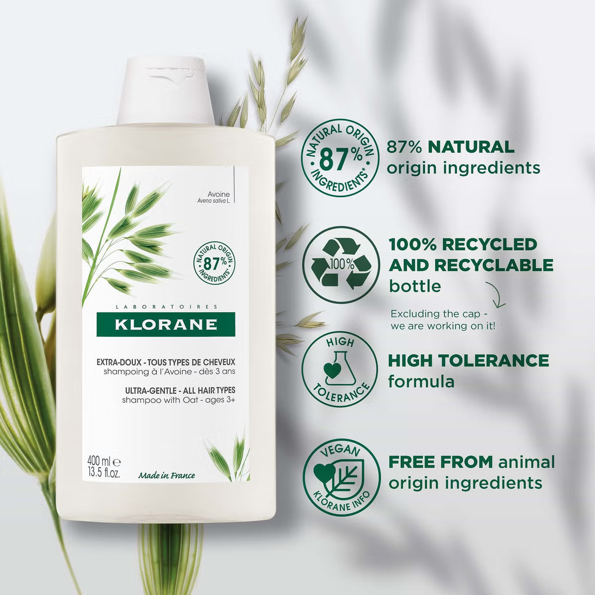 Shampoo with Oat Milk