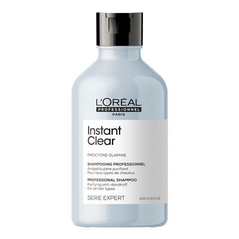 L’Oréal Professionnel | Instant clear shampoo | for all hair types | gel cream texture with Piroctone Olamine | SERIE EXPERT | 300 ml