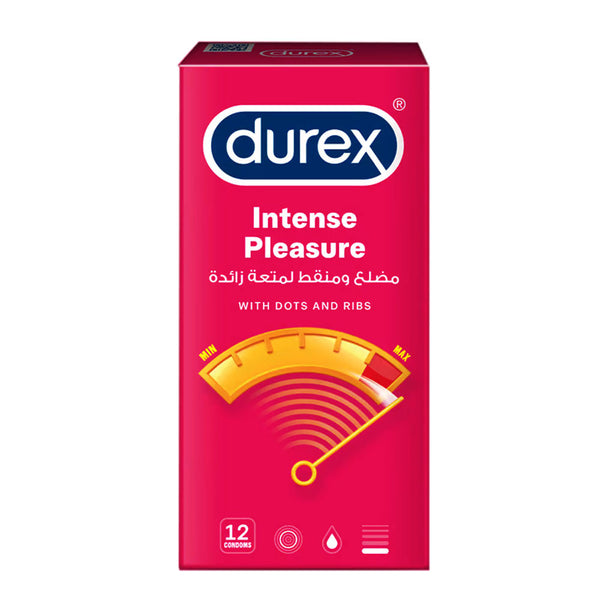 DUREX INTENSE PLEASURE 12 CONDOMS