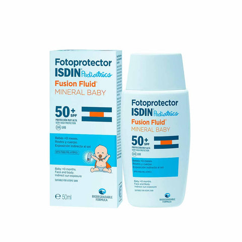 Fotoprotector Fusion Fluid Mineral Baby Pediatrics SPF50+ 50ML