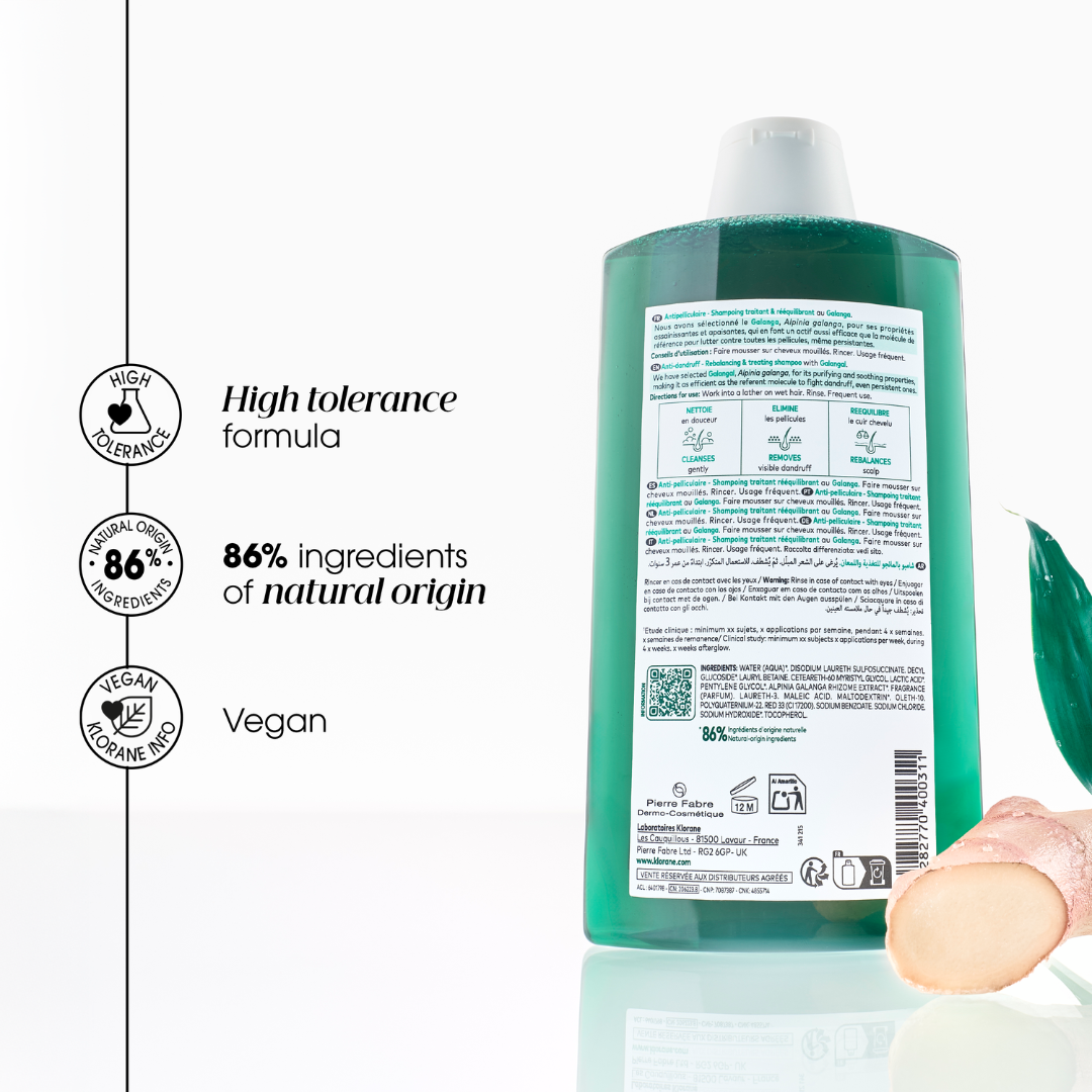 Klorane Anti-dandruff Treatment and Rebalancing Shampoo 400ml