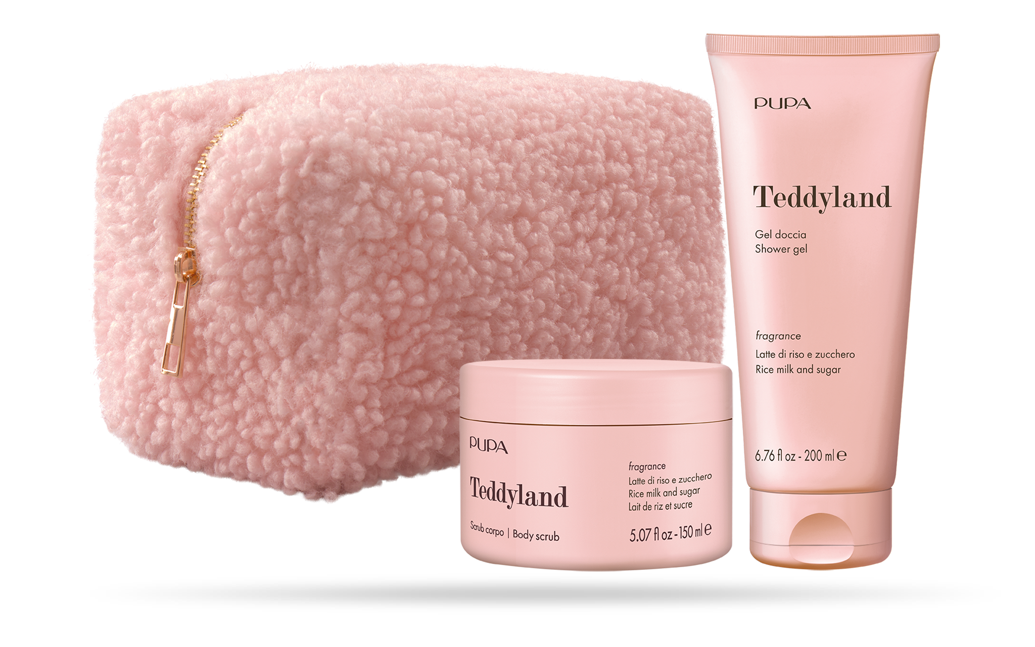 Teddy Land Kit shower gel + body scrub