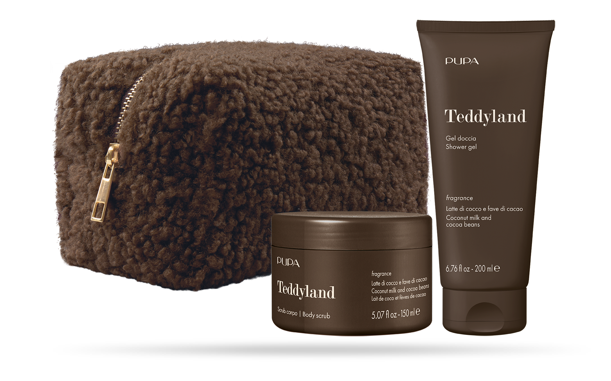 Teddy Land Kit shower gel + body scrub