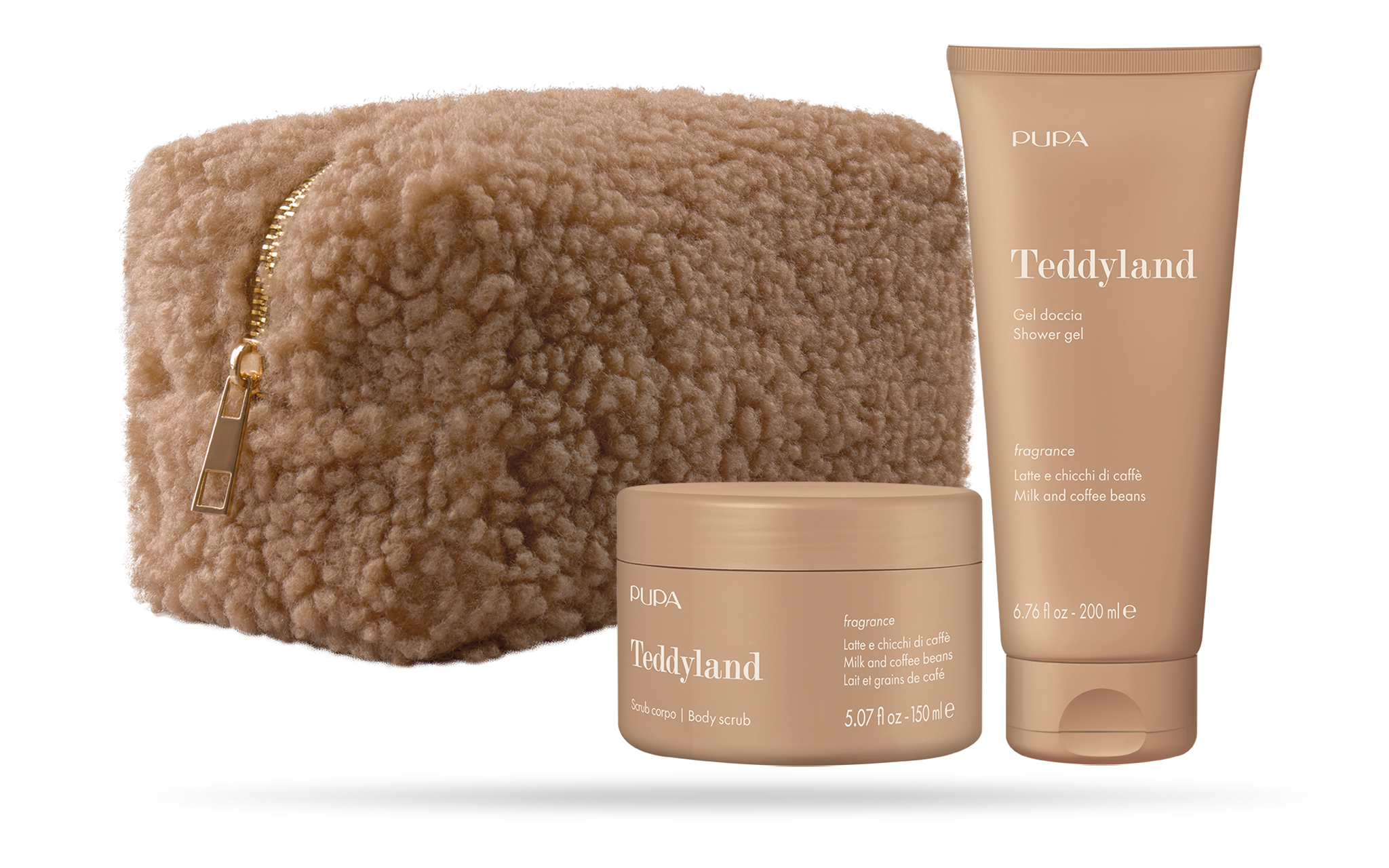 Teddy Land Kit shower gel + body scrub