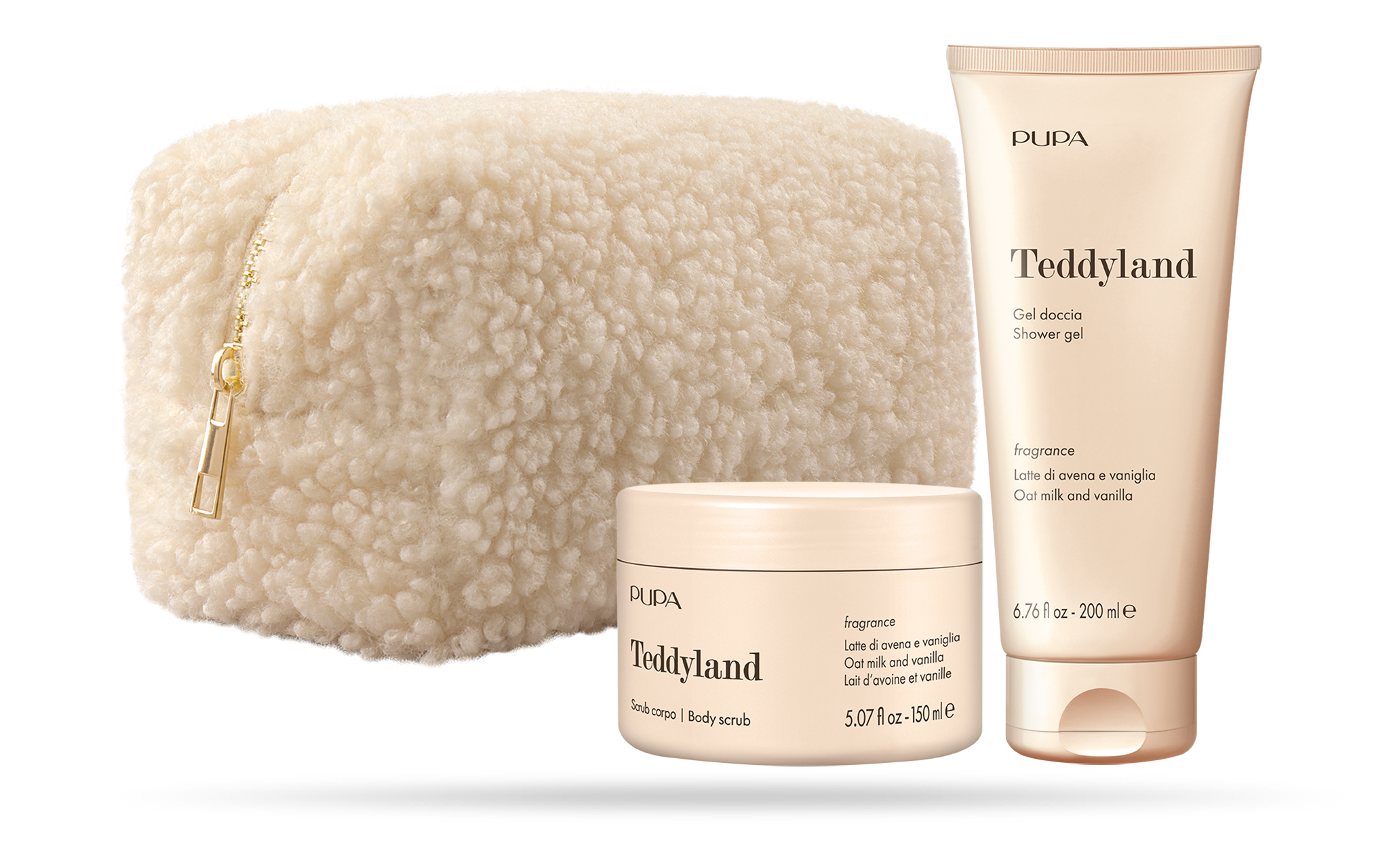 Teddy Land Kit shower gel + body scrub