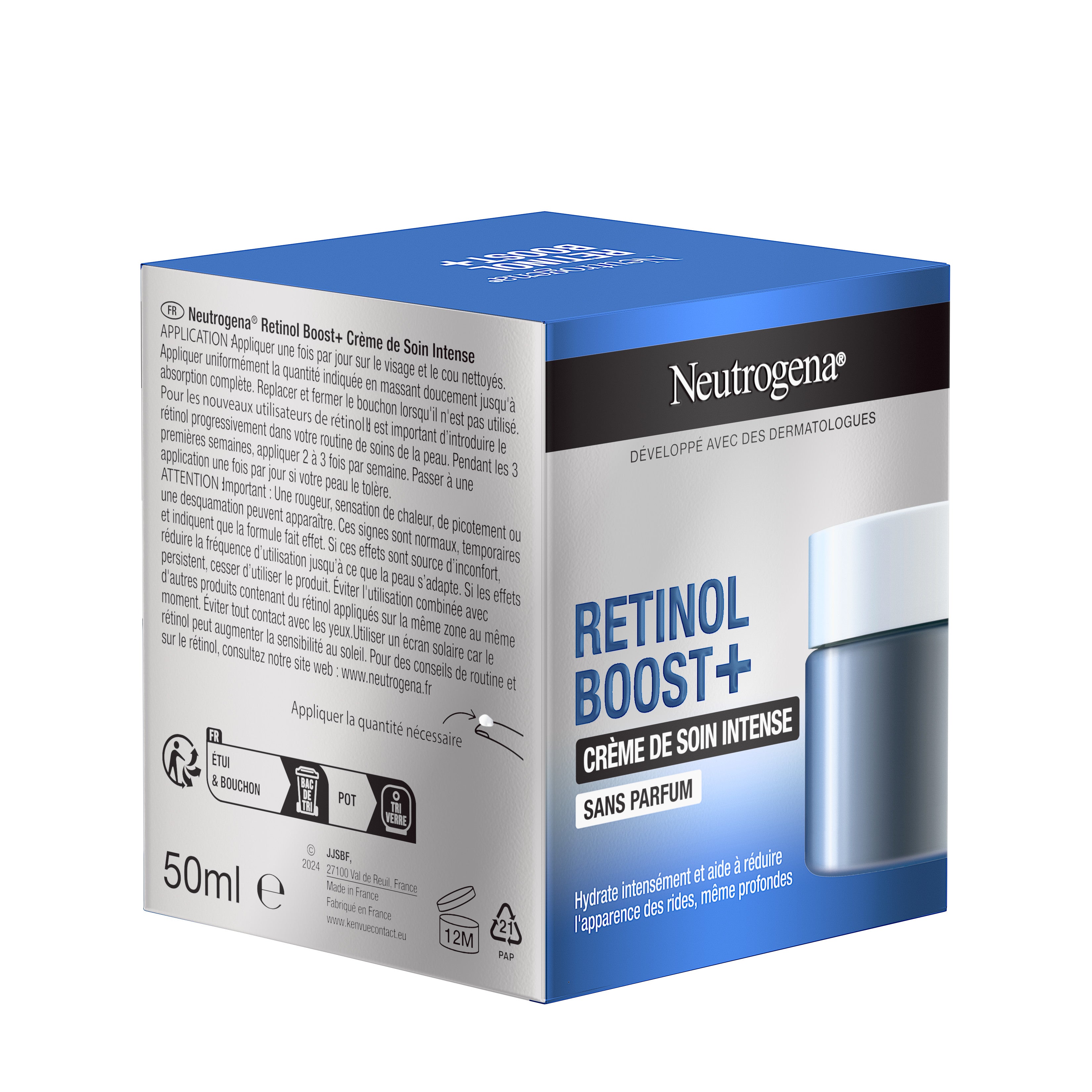 Neutrogena Crème de Nuit Anti-Âge Intense Retinol Boost+ 50 ml