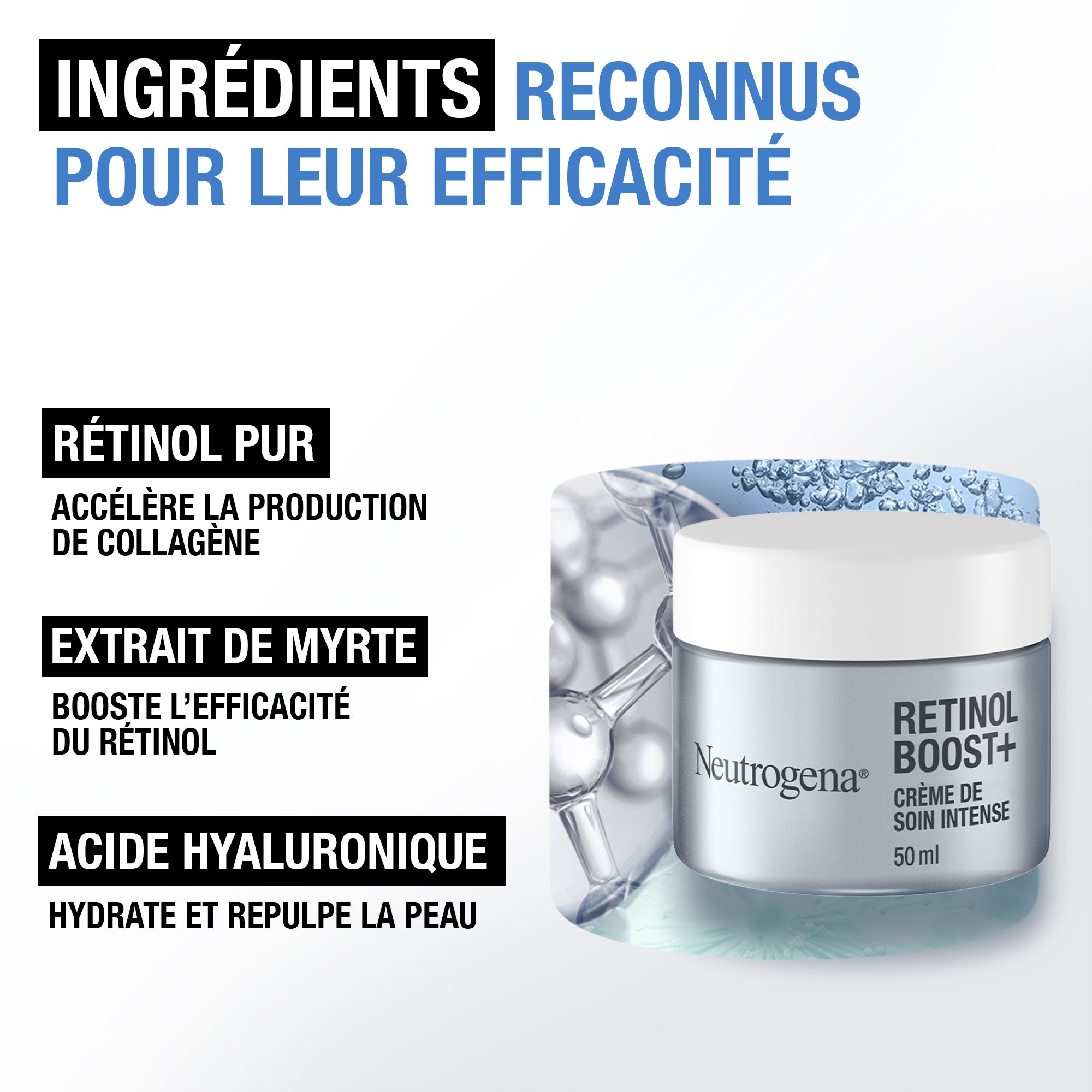 Neutrogena Crème de Nuit Anti-Âge Intense Retinol Boost+ 50 ml