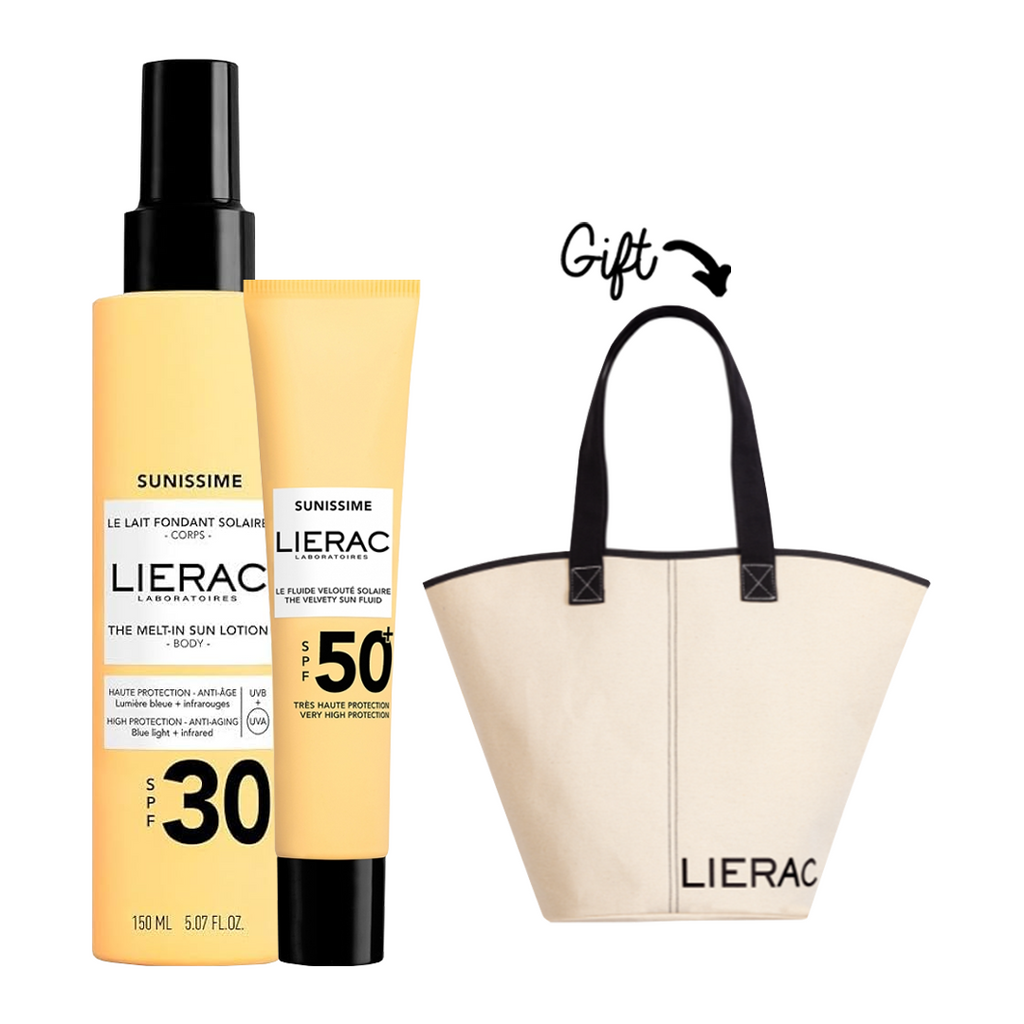 Buy Sunissime Fluid SPF50+ + Sunissime Milk SPF30  GET  Summer bag