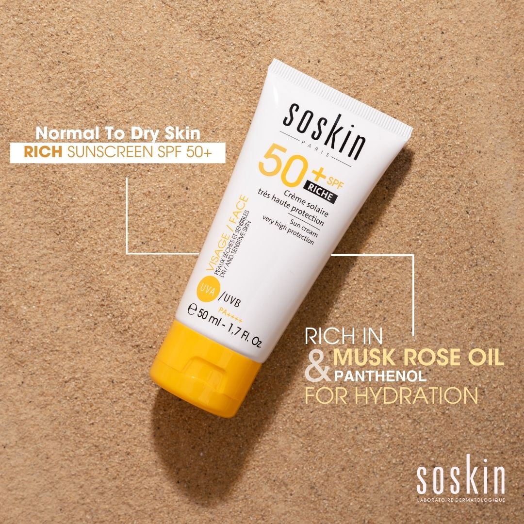Soskin Sunscreen Cream SPF 50+