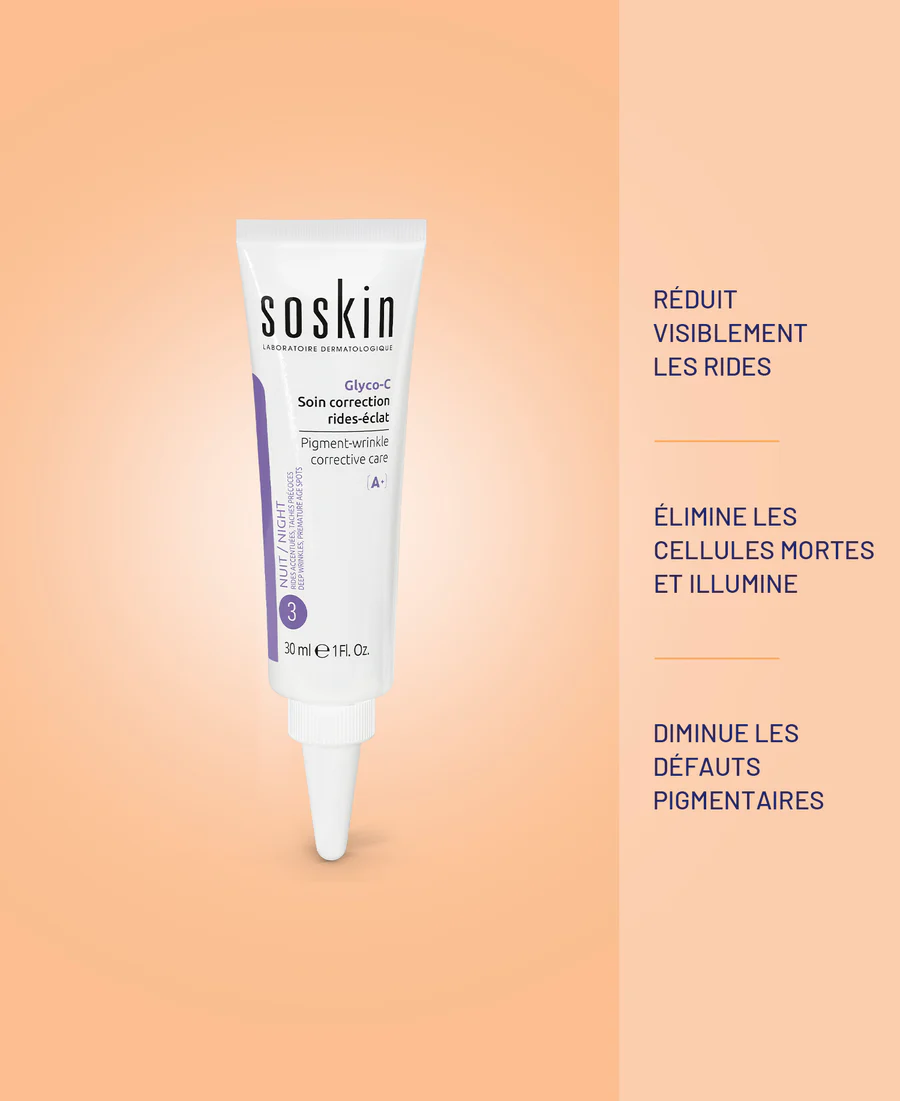 SOSKIN GLYCO-C SOIN CORRECTION RIDES-ECLAT 30ml