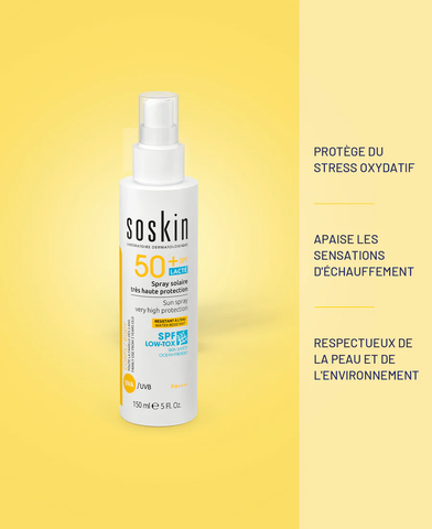 Soskin Spf50+ Protection Sunscreen Spray