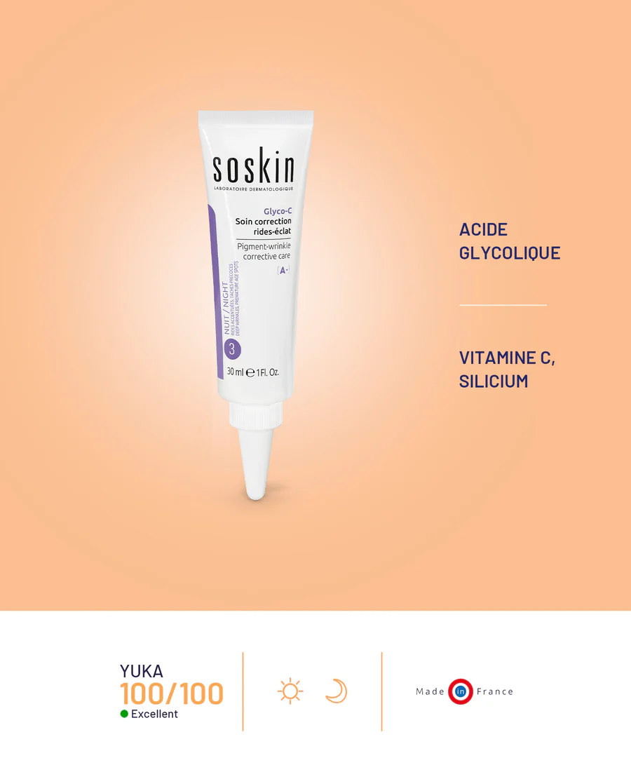 SOSKIN GLYCO-C SOIN CORRECTION RIDES-ECLAT 30ml