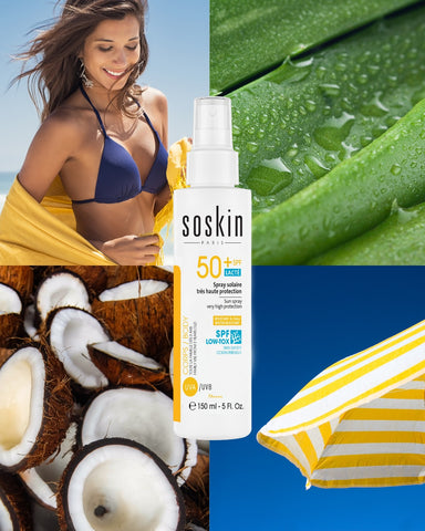 Soskin Spf50+ Protection Sunscreen Spray