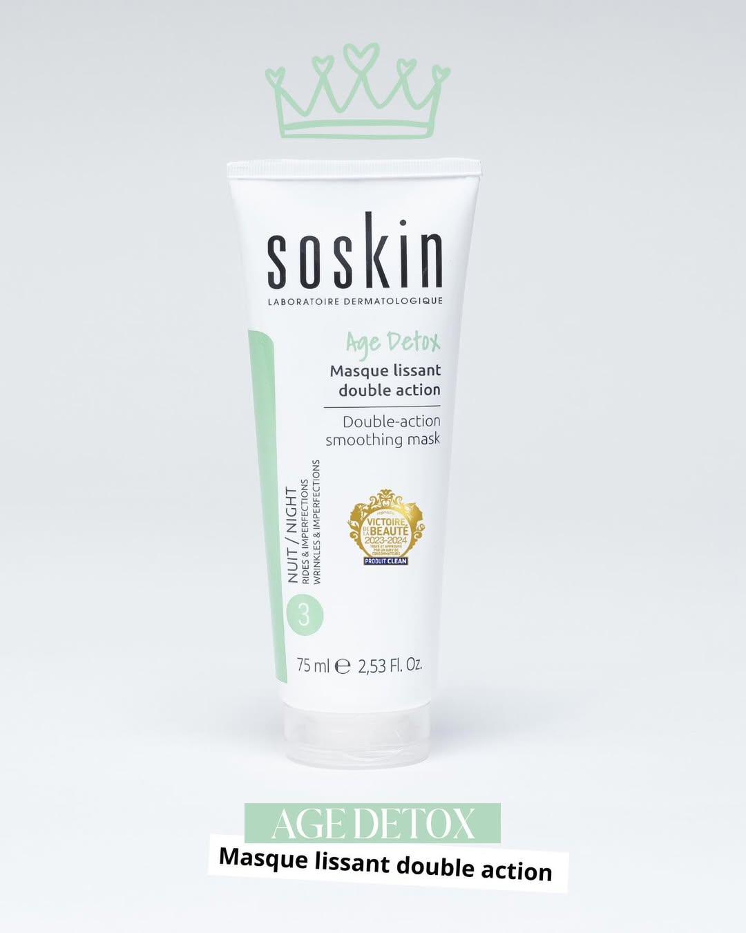 SOSKIN Double Action Smoothing Mask 75 ML