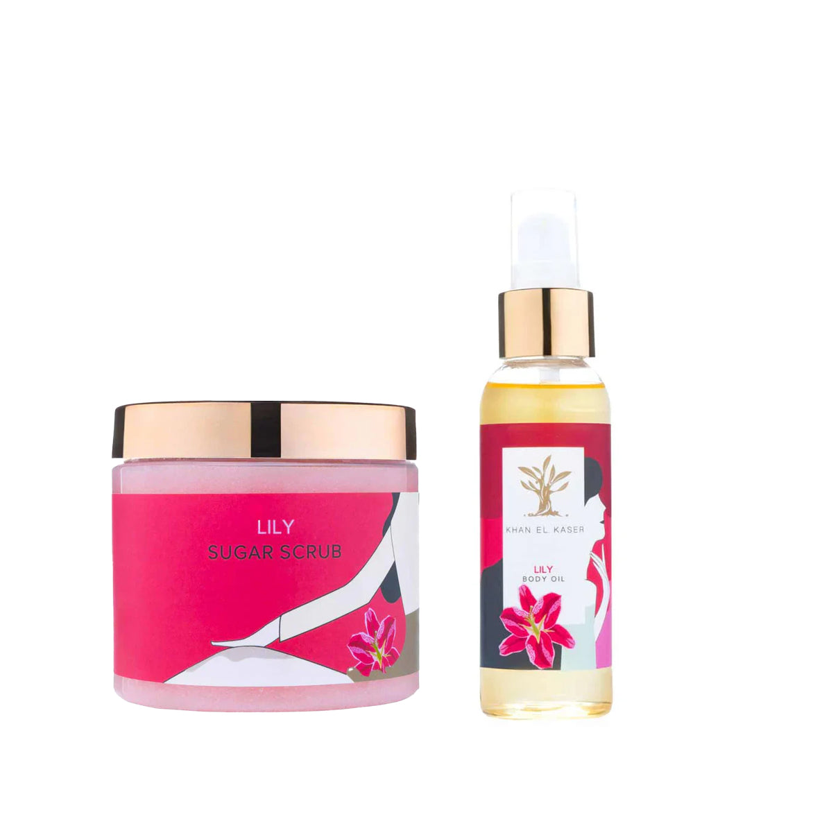 Lily Body scrub + body oil