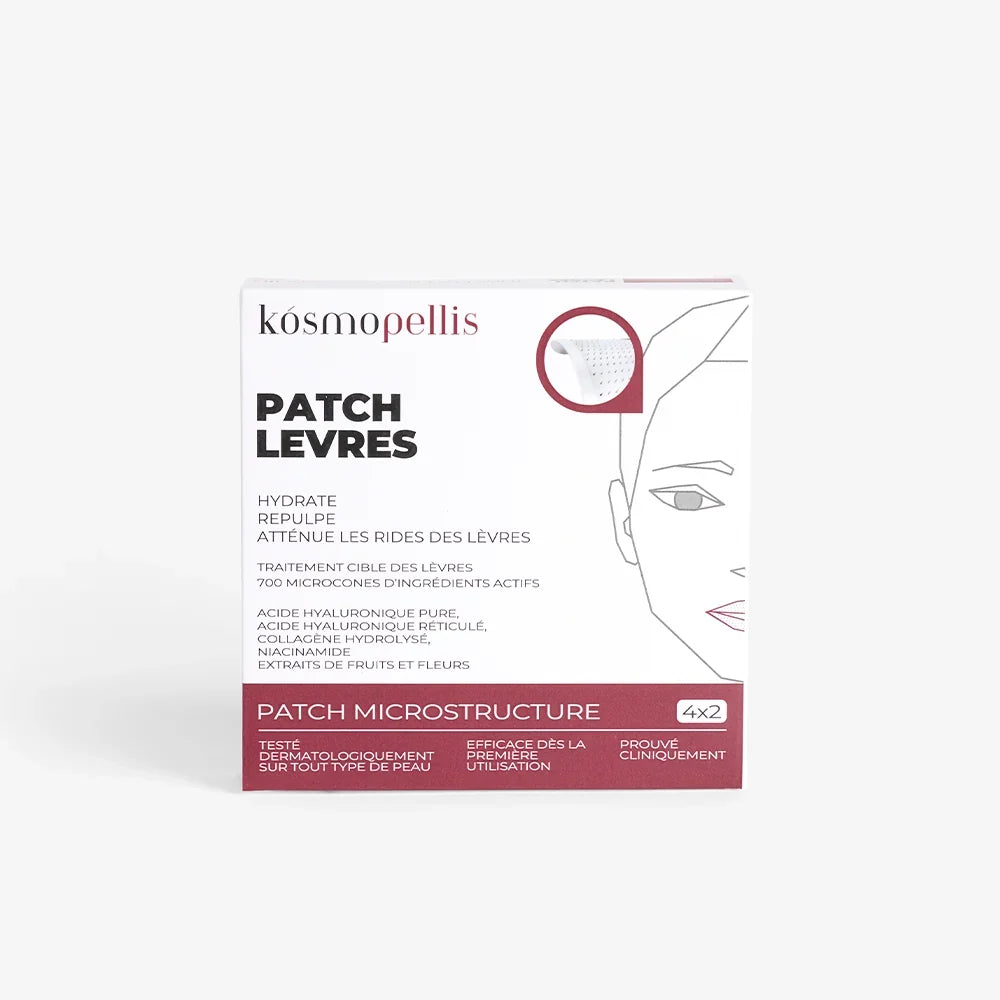Kósmopellis Microneedling Lip Patch 4x2 patches