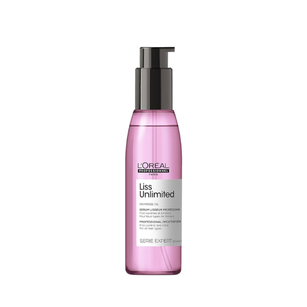 L’Oréal Professionnel | Liss Unlimited Prokeratin soothing anti-frizz blowdry serum | or rebellious frizzy hair & straightened hair | SERIE EXPERT | 125 ml