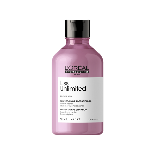 L’Oréal Professionnel | Liss Unlimited shampoo | for rebellious frizzy hair & straightened hair | SERIE EXPERT | 300 ml