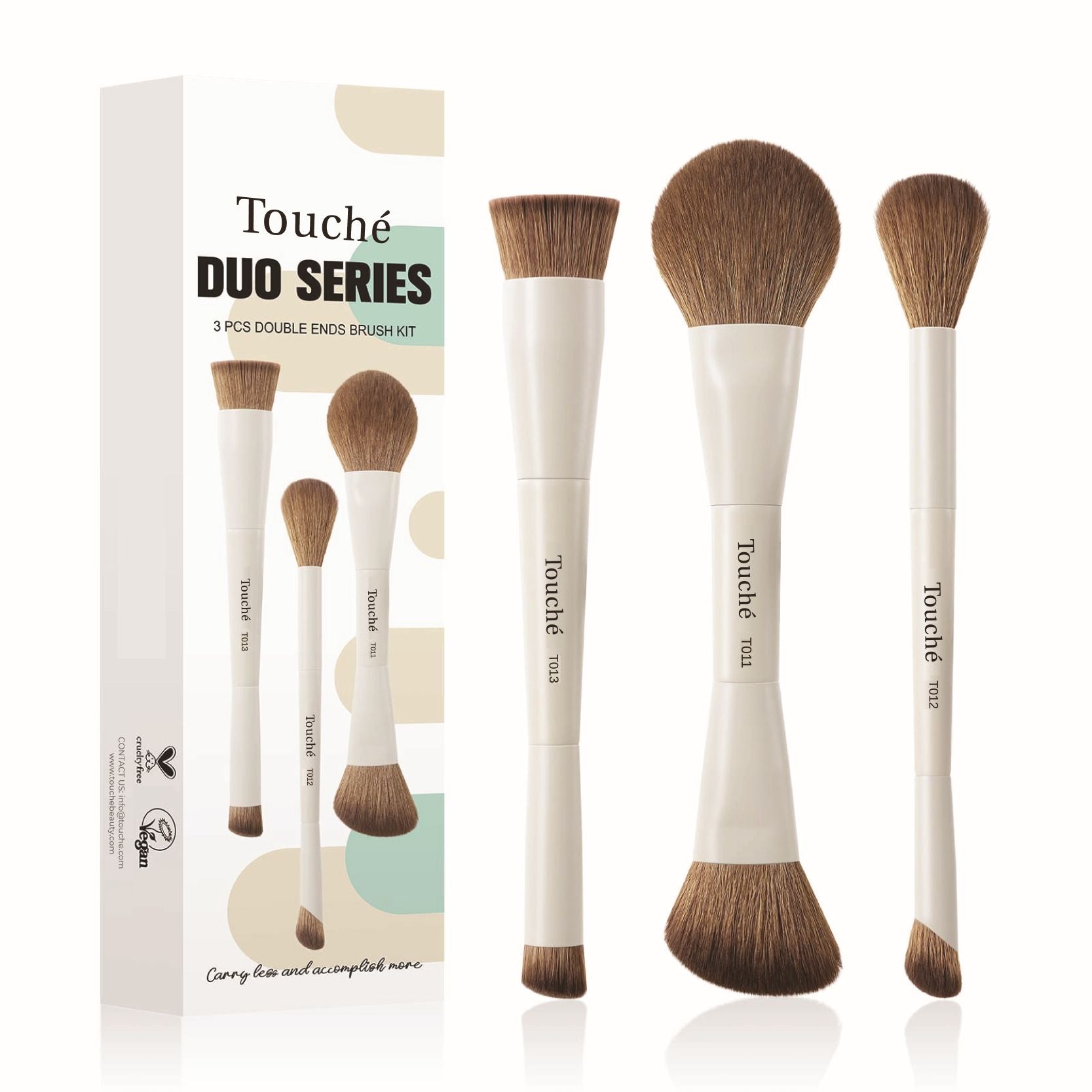 Duo Set Double Ended Brush Kit 3 Pcs
