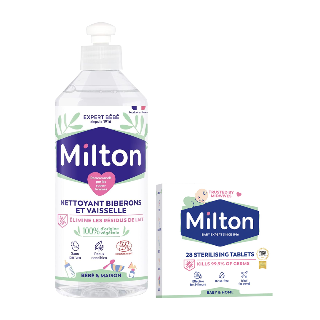 20 % OFF Milton Baby Bottle Cleaner + Milton Sterilizing tablets