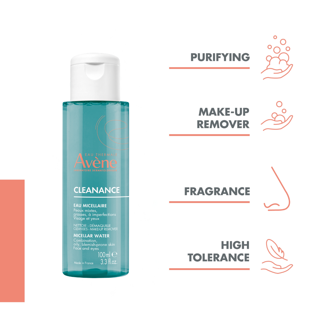 Buy Avène Cleanance cleansing gel & get a FREE 100ml Cleanance micellar water