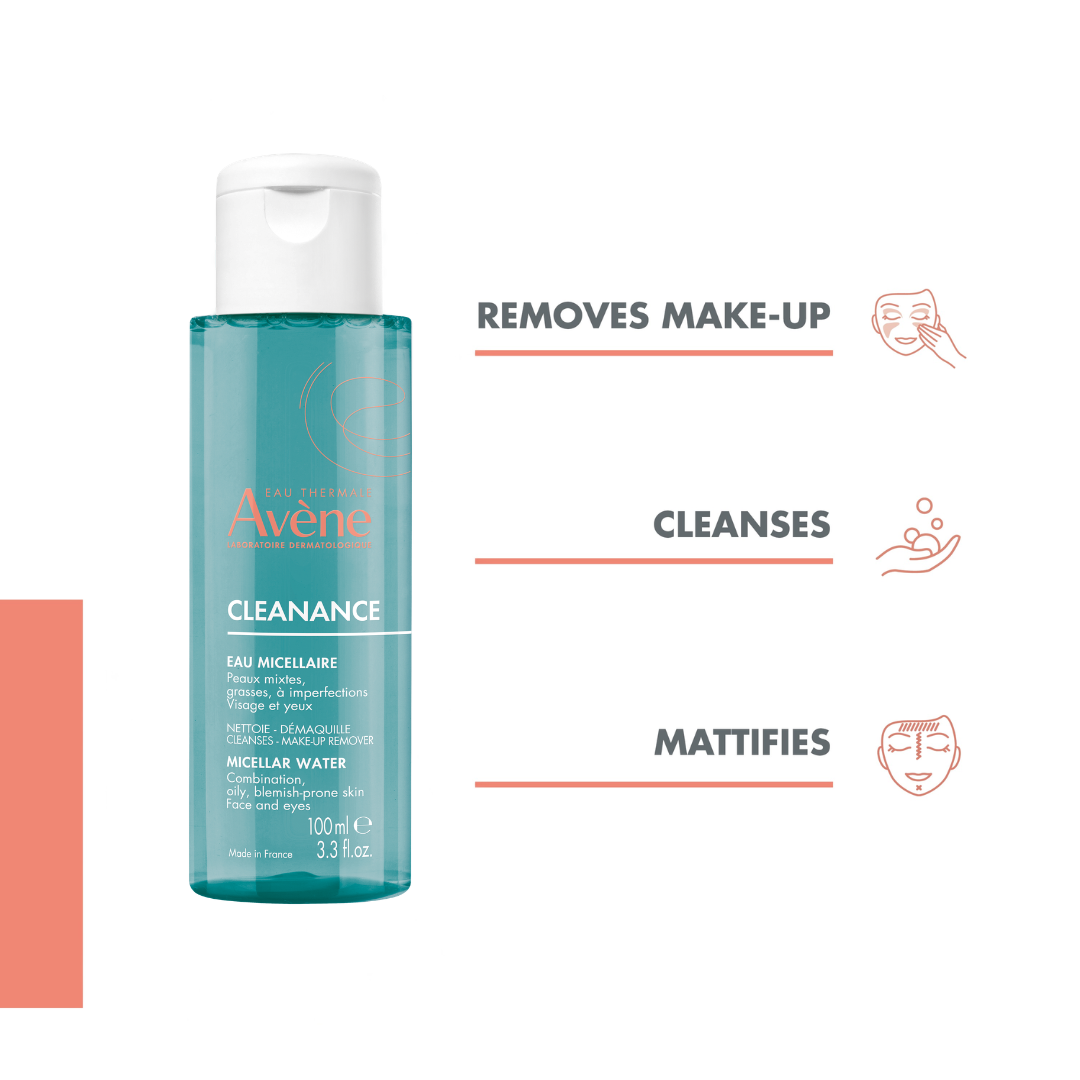 Buy Avène Cleanance cleansing gel & get a FREE 100ml Cleanance micellar water