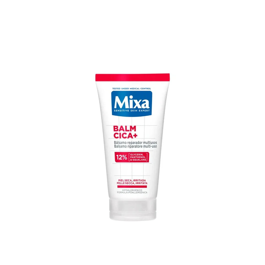 Mixa Cica Balm+ Multi-Purpose Repair Balm for Damaged & Irritated Skin 50ml – Fast Skin Recovery Care for Chapped, Burned & Sensitive Skin