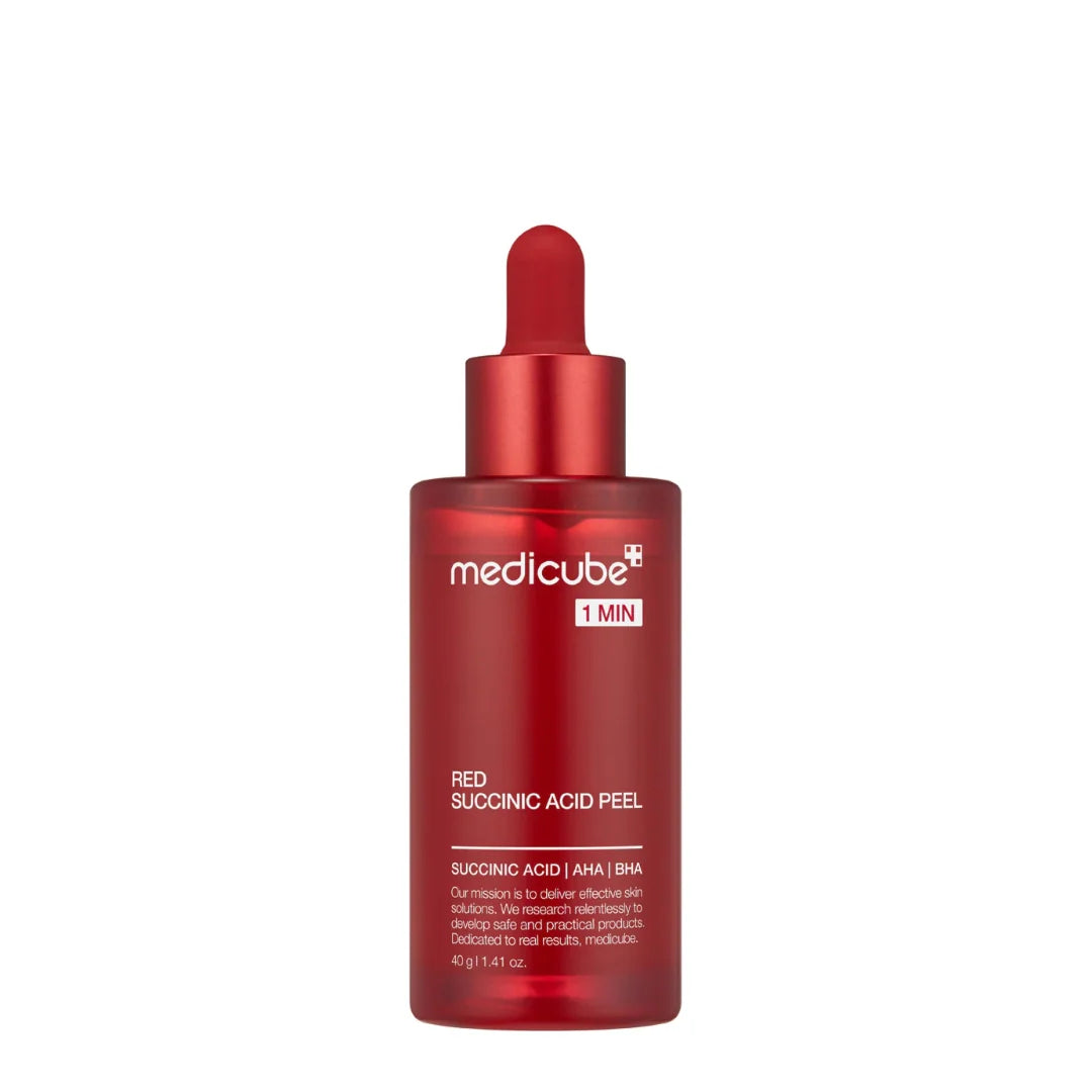 Red Acne Succinic Acid Peel
