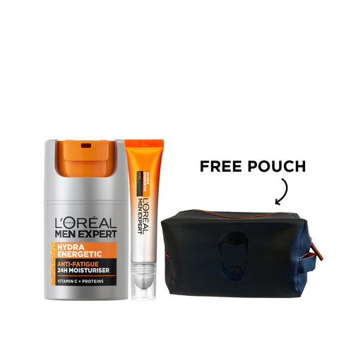 Buy The Full Hydra Energetic Dermo Range & Get a Free Pouch