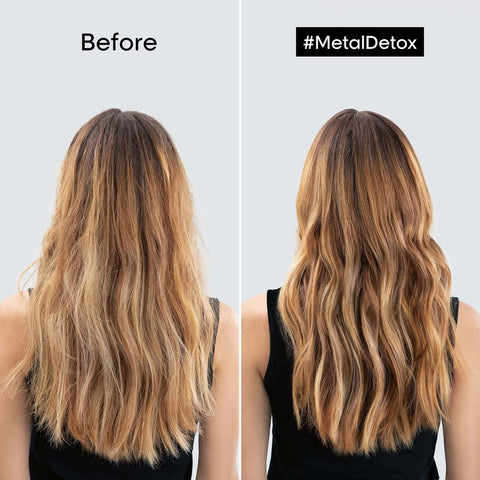 L’Oréal Professionnel | Metal Detox anti-deposit protector mask | After color, balayage & lightening | rich creamy texture with Glicoamine & Ionène | SERIE EXPERT | 250 ml
